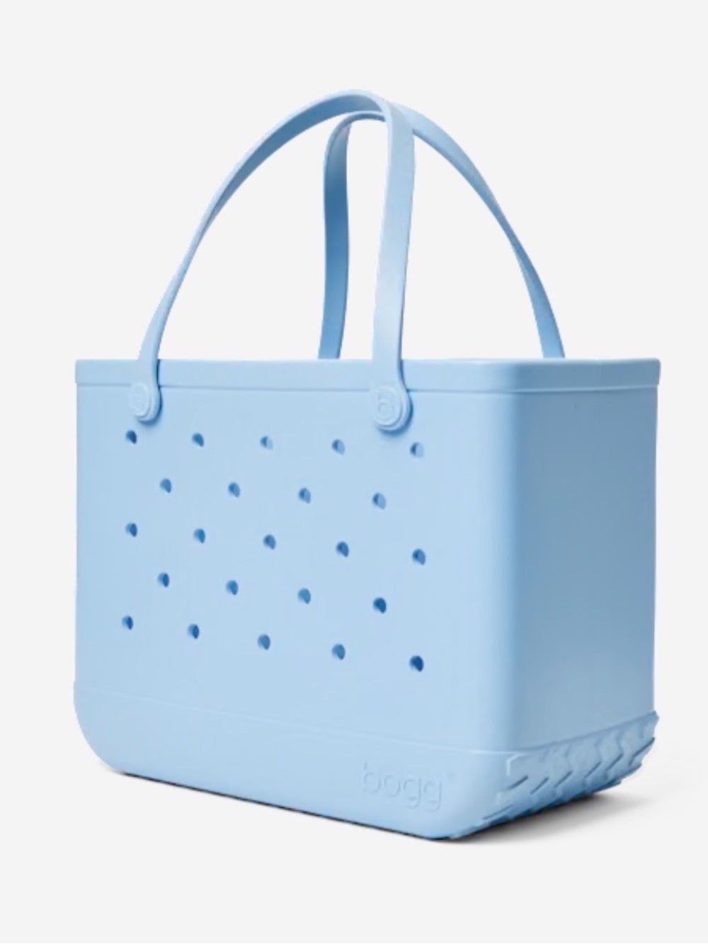 Large Bogg Classic Perforated Tote Bag in Light Blue